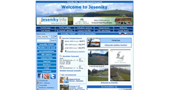 Desktop Screenshot of jeseniky.net