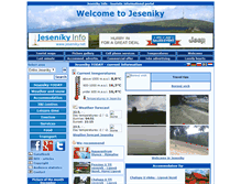 Tablet Screenshot of jeseniky.net